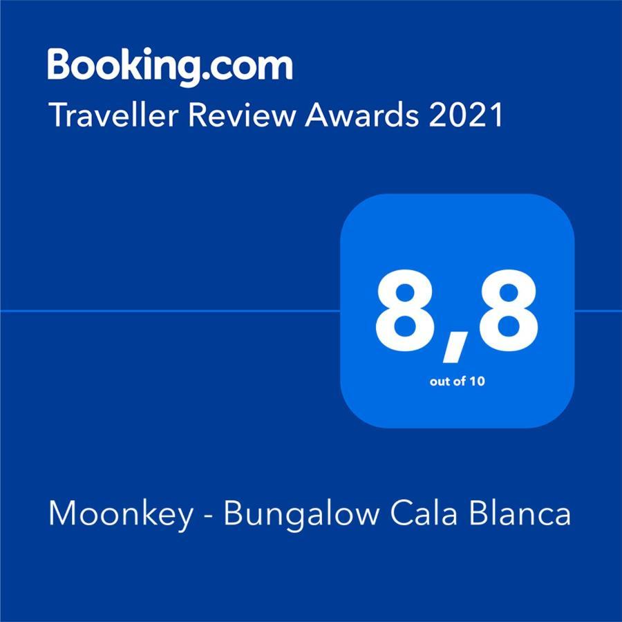 Moonkey - Bungalow Cala Blanca Villa Balcón del Mar Exterior foto
